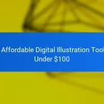 7 Affordable Digital Illustration Tools Under $100