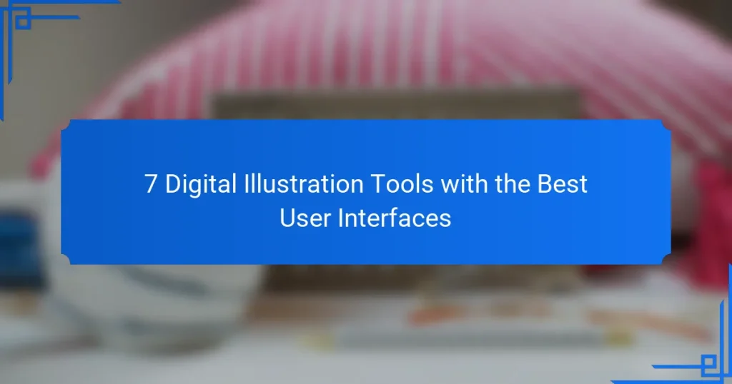 7 Digital Illustration Tools with the Best User Interfaces