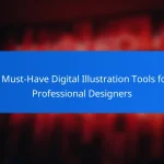 7 Must-Have Digital Illustration Tools for Professional Designers