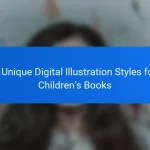 7 Unique Digital Illustration Styles for Children’s Books