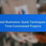 Digital Illustration: Quick Techniques for Time-Constrained Projects