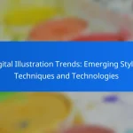 Digital Illustration Trends: Emerging Styles, Techniques and Technologies