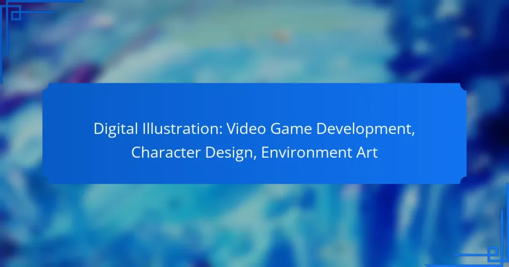 Digital Illustration: Video Game Development, Character Design, Environment Art