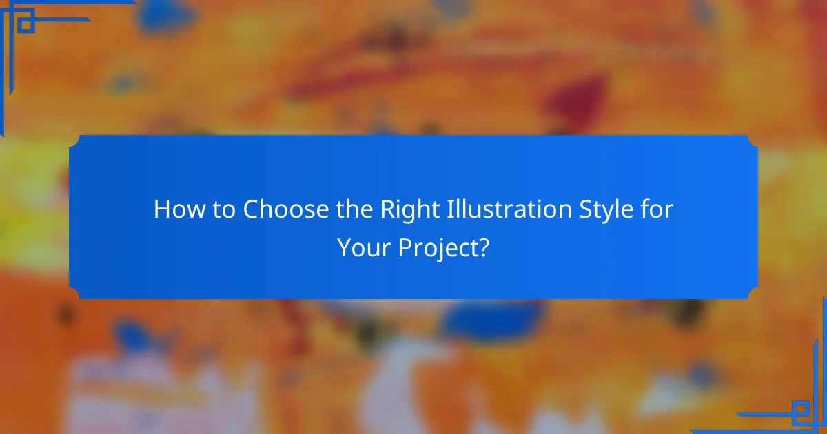 How to Choose the Right Illustration Style for Your Project?