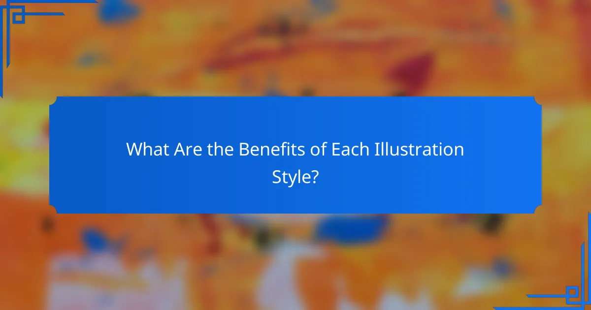 What Are the Benefits of Each Illustration Style?