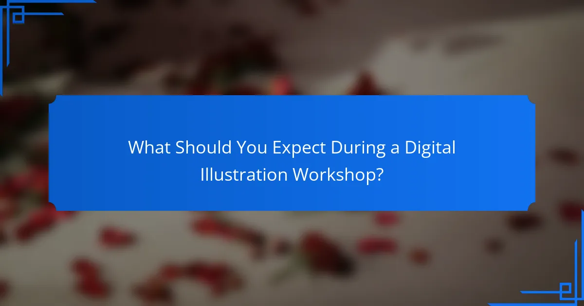 What Should You Expect During a Digital Illustration Workshop?
